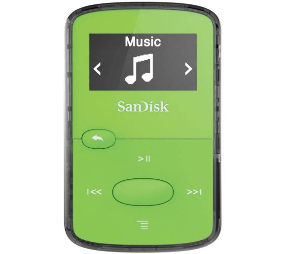 odtwarzacz audio/MP3 SanDisk Clip Jam 8GB (zielony)