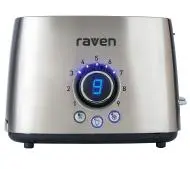 Raven ET007 Ruszt do bułek Rozmrażanie 1000W