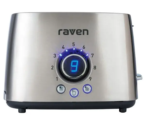 Raven ET007 Ruszt do bułek Rozmrażanie 1000W