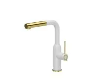 Quadron 3573500_WHMPVDG1 Angelina Biały/Złoty Stal szlachetna