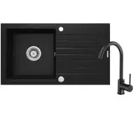 Deante Zorba ZQZVN113 Nero + bateria Czarny