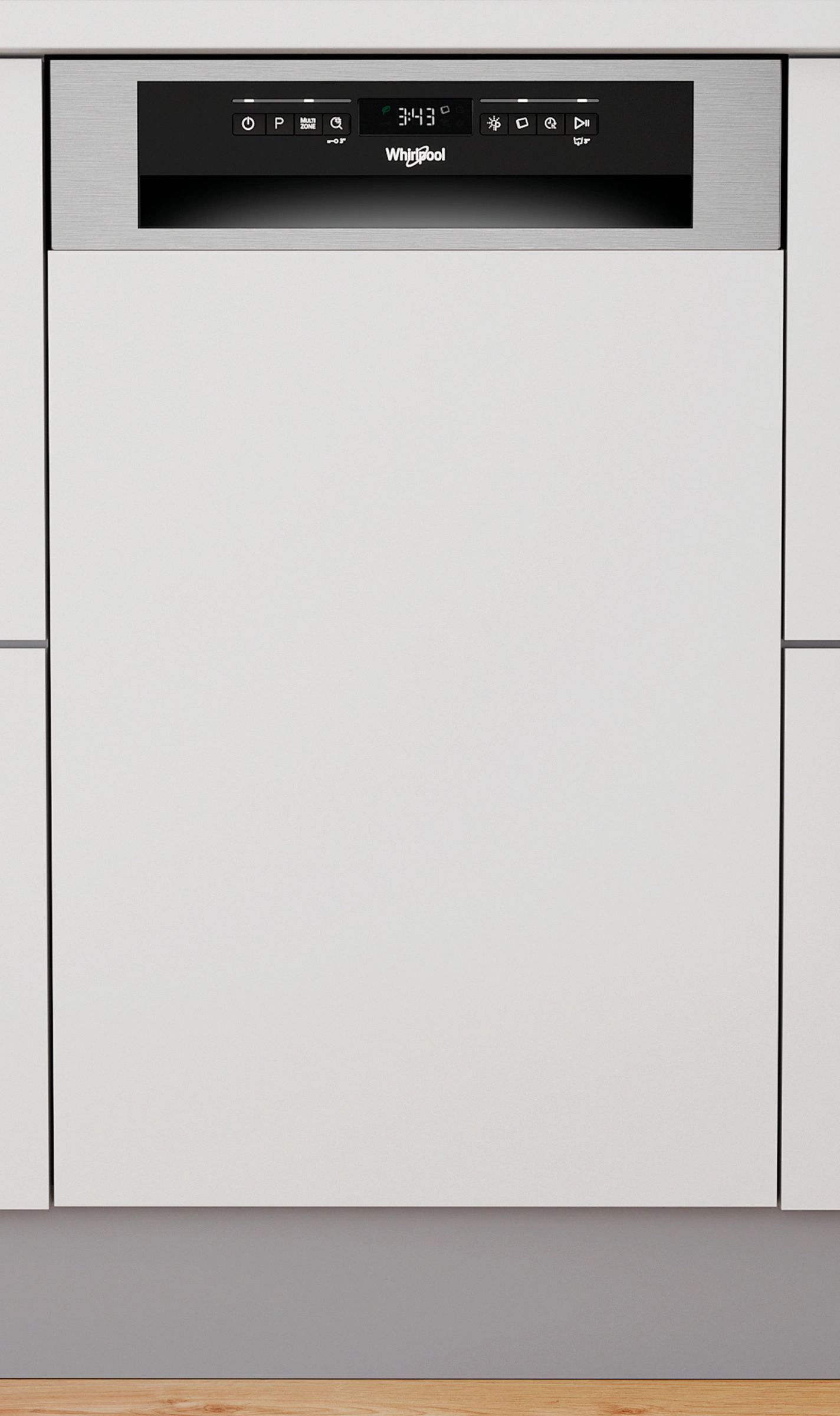 Whirlpool WSBO 3O34 PF X 44,8cm Automatyczne otwieranie drzwi Szuflada na sztućce