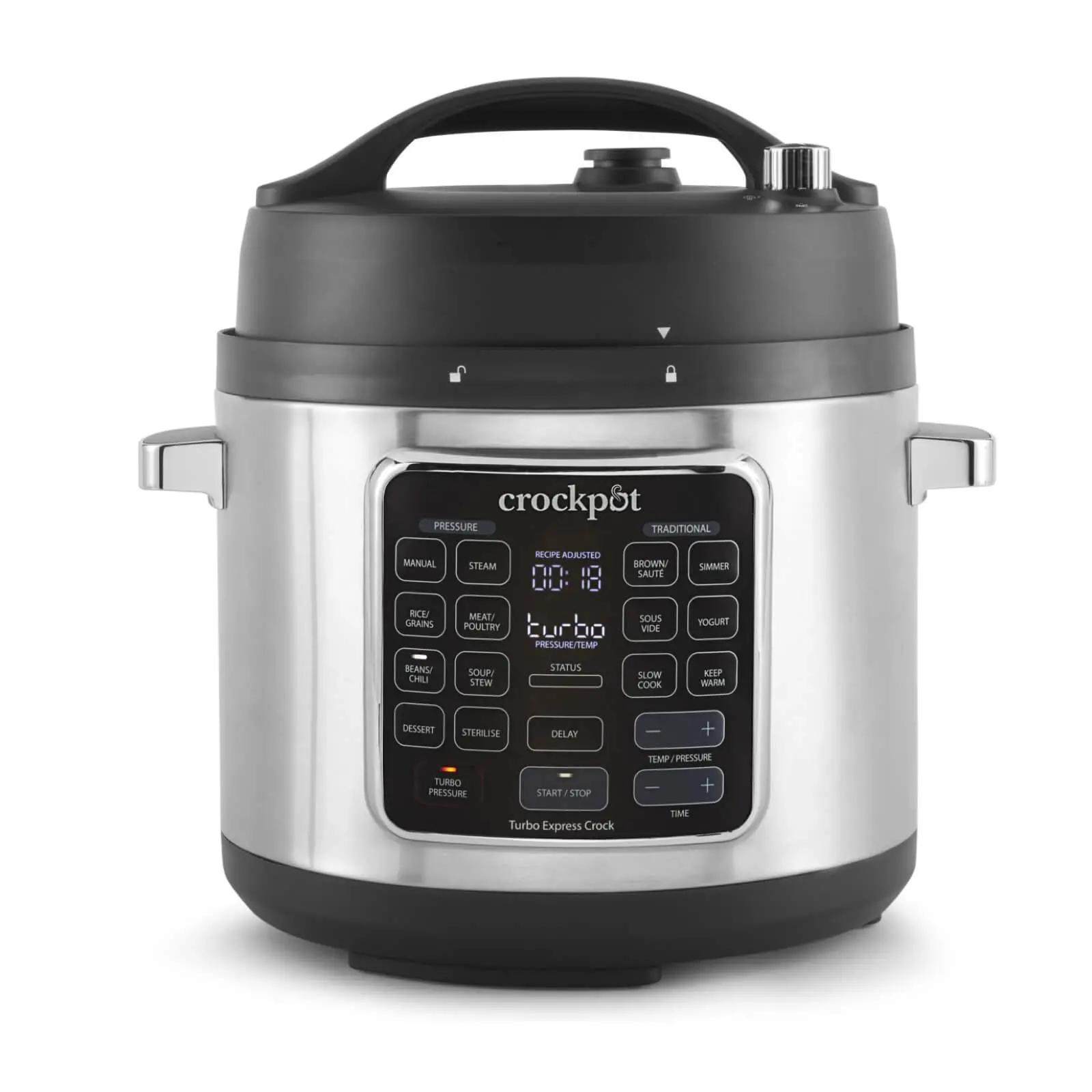 Crockpot Turbo Express CSC062X 1400W 5,6l Wkład do gotowania sous vide Ruszt do gotowania na parze