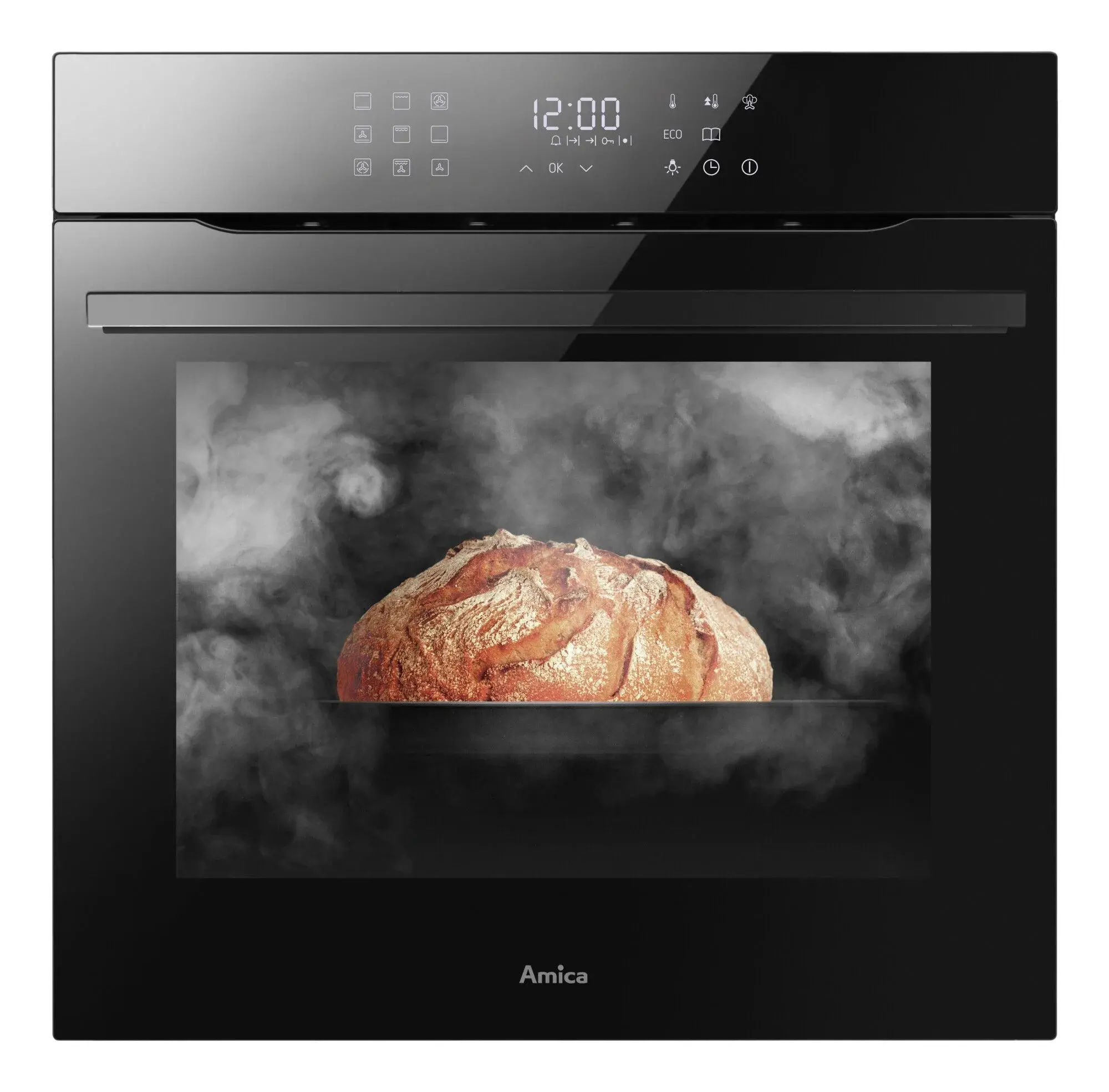 Amica ED97638BA+ X-Type Steam Termoobieg Czarny