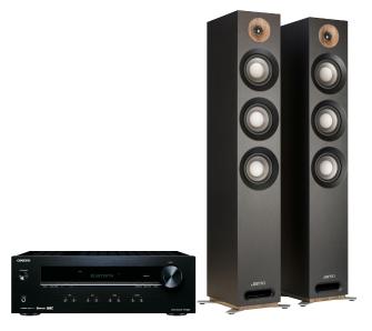 zestaw stereo Onkyo TX-8220 (czarny), Jamo S 809 (czarny)