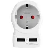 Skross Europe to UK USB 1.500280