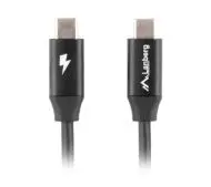 Lanberg USB-C do USB-C QC 4,0 1,8m Czarny