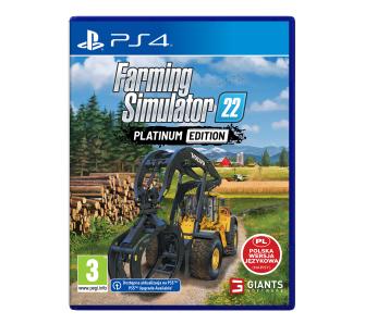 gra Farming Simulator 22 Platinum Edition Gra na PS4 (Kompatybilna z PS5)