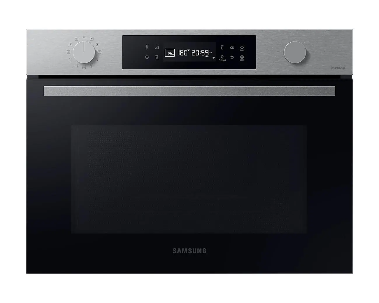 Samsung NQ5B4553FBS Termoobieg Zdalne sterowanie Srebrno-czarny