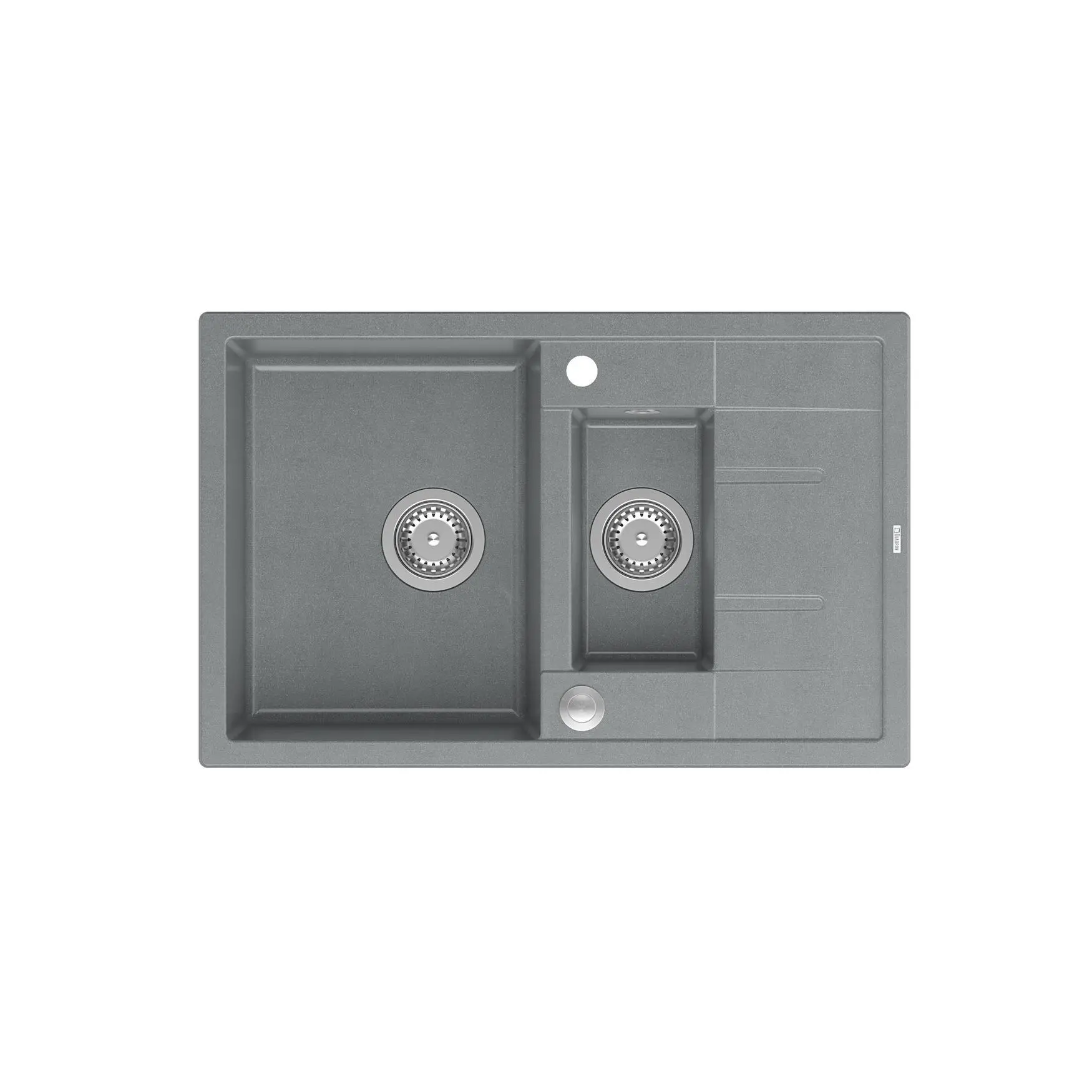 Quadron HB8224U5-BS P2O Morgan 156 Granitowy Szary/Stalowy