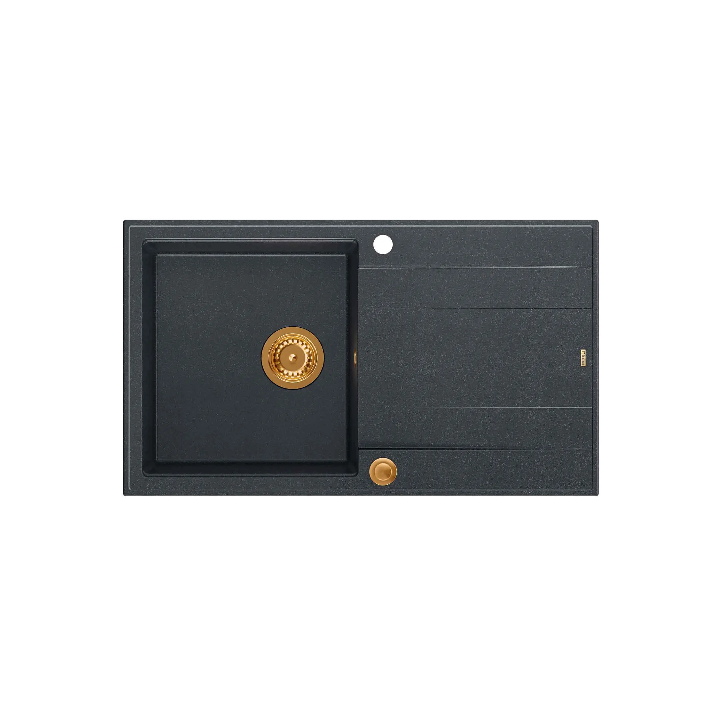 Quadron HCQE8650U8_PVDC1 P2O Evan 111 Granitowy Czarny metalik/Miedziany