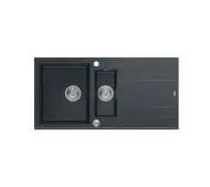 Quadron HQE5510050U8_BS P2O Evan 156 Granitowy Czarny metalik/Stalowy