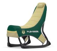 Фото - Комп'ютерне крісло Playseat® Champ NBA-Milwaukee Bucks Gamingowy do 122kg Tkanina Zielono-żół