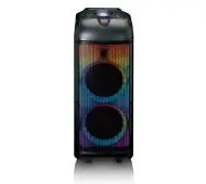 Lenco PA-260BK 150W Bluetooth Radio FM Mikrofon Karaoke Czarny