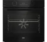 Beko b300 BBIS17300BMP SteamAssisted Termoobieg Czarny