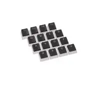 Endorfy Keycapy PBT Pudding 104 Czarny