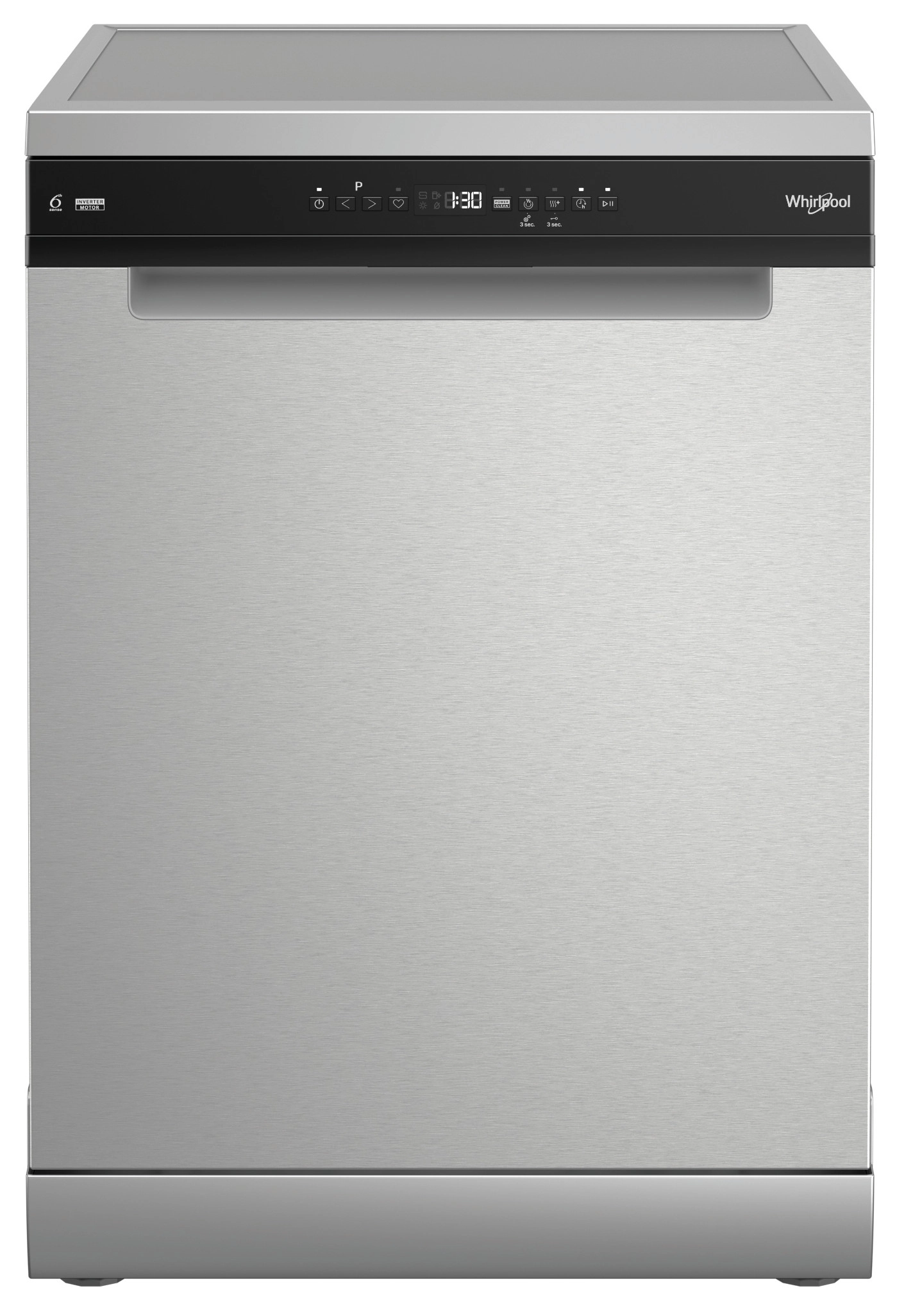 Whirlpool W7FHP43X MaxiSpace 60cm Automatyczne otwieranie drzwi Szuflada na sztućce