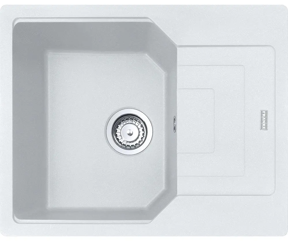 Franke Urban UBG 611-62 Granitowy Biały polarny