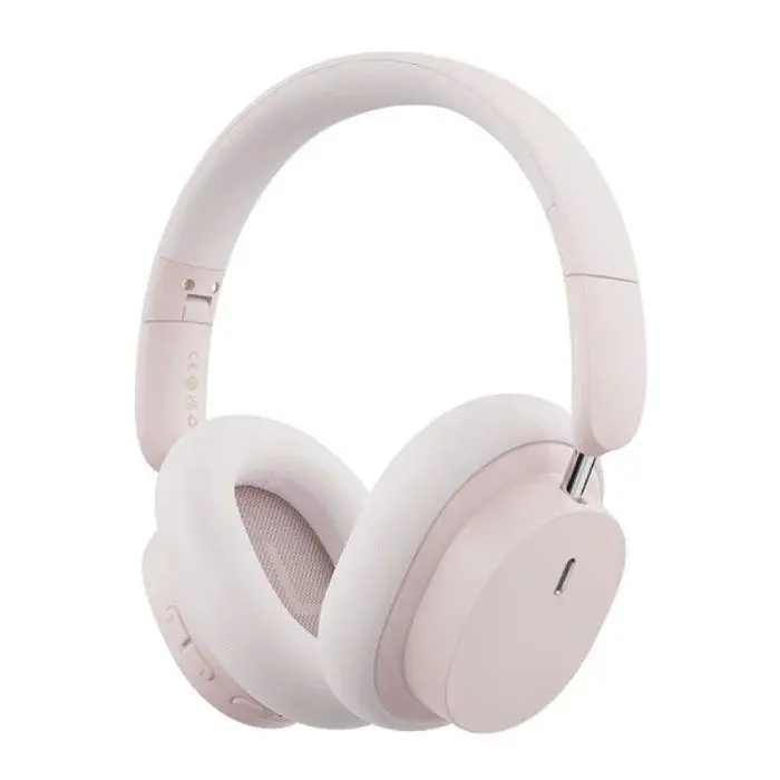 Baseus Bowie D05 Nauszne Bluetooth 5.3 Różowy