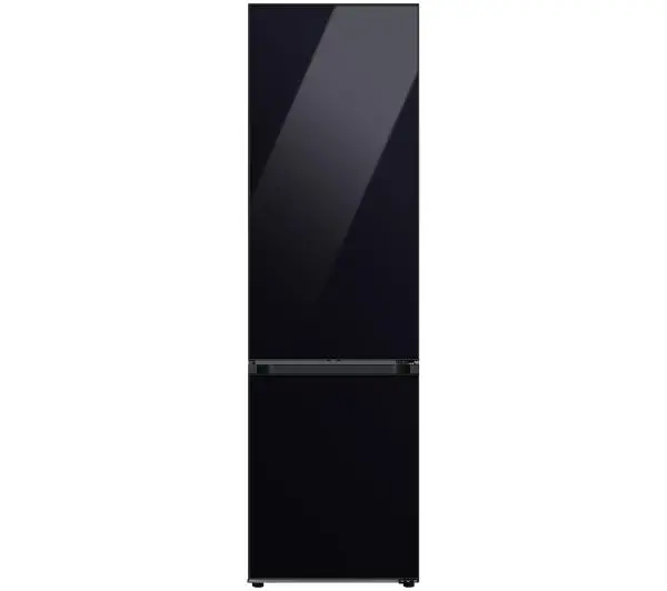 Samsung Bespoke RB38C7B5E22 Pełny No Frost 203cm Szuflada z kontrolą wilgotności Zdalne sterowanie Czarne szkło