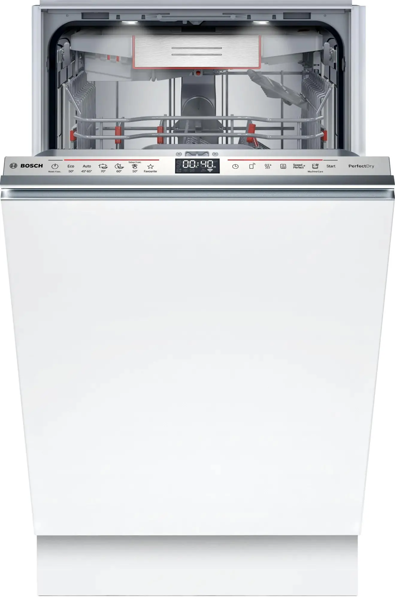Bosch Serie 6 SPV6ZMX17E 44,8cm Szuflada na sztućce Zdalne sterowanie