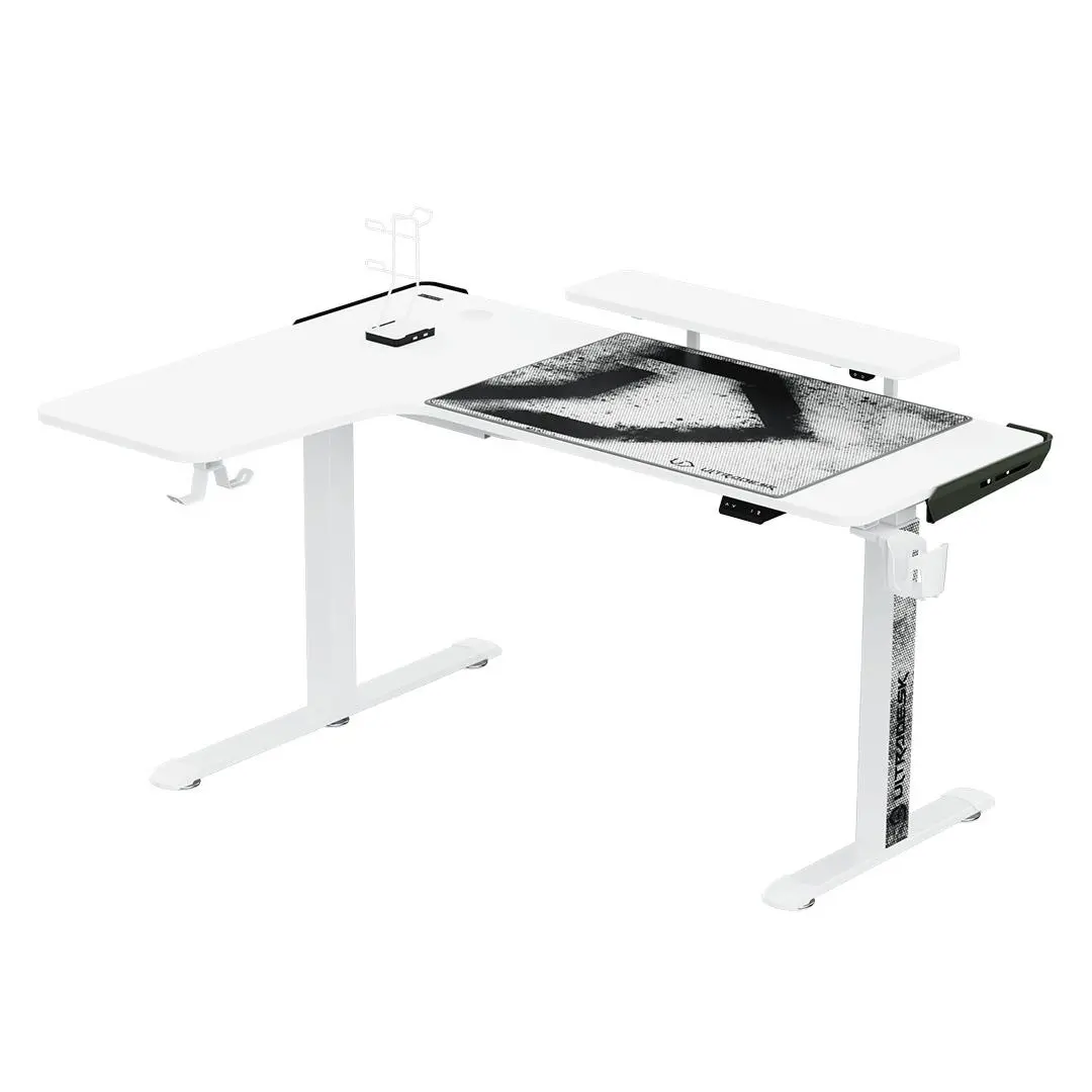 Ultradesk WINGER 155cm Regulacja wysokości Biały