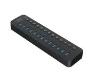 Orico CT2U3-13AB-EU-BK-BP 13x USB-A 5Gbps, Battery Charging 1.2, 60W  Czarny