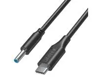 Unitek C14117BK do laptopa HP 65W USB-C - DC 4,5 mm 1,8m Czarny