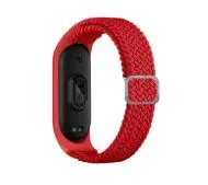 Beline do Mi Band 7/6/5 Textile Czerwony