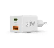 Hama mini 20W PD/QC Biały