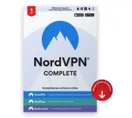 NordVPN Complete VPN + Menedżer haseł + Chmura 1 Rok