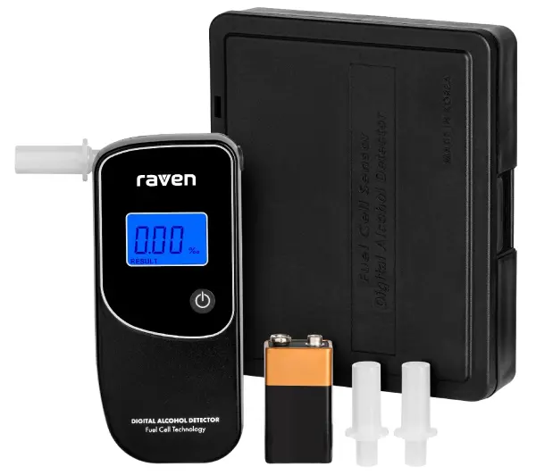 Raven EAL001X Elektrochemiczny  3 ustniki i etui w zestawie