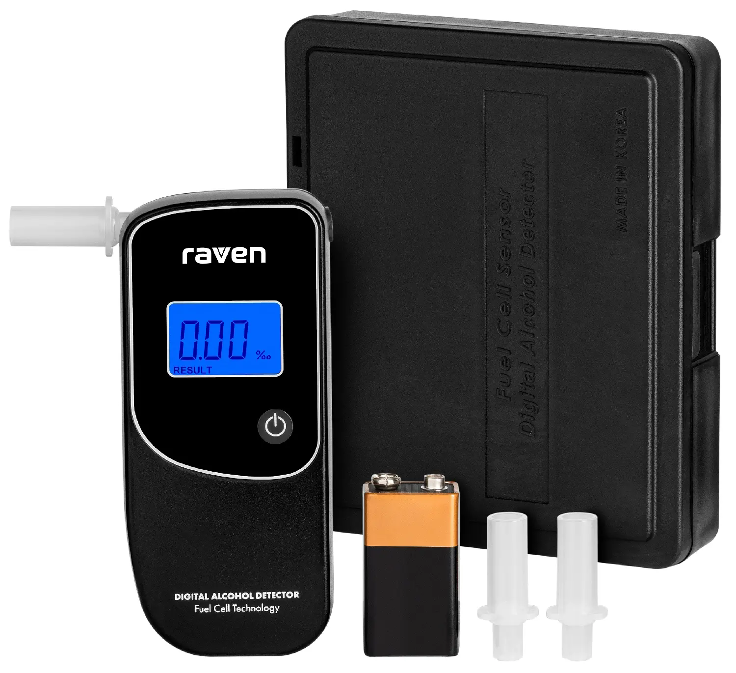 Raven EAL001X Elektrochemiczny  3 ustniki i etui w zestawie