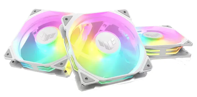 ASUS TUF Gaming TR120 ARGB Fan Triple Pack 3szt. Biały