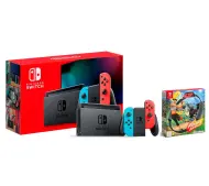 Nintendo Switch Joy-Con v2 Czerwono-niebieski + Ring Fit Adventure