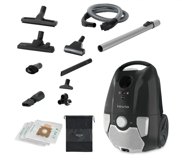 Lovio Home VacuuCapsule LVBVC001 700W Turboszczotka Szczotka do parkietów