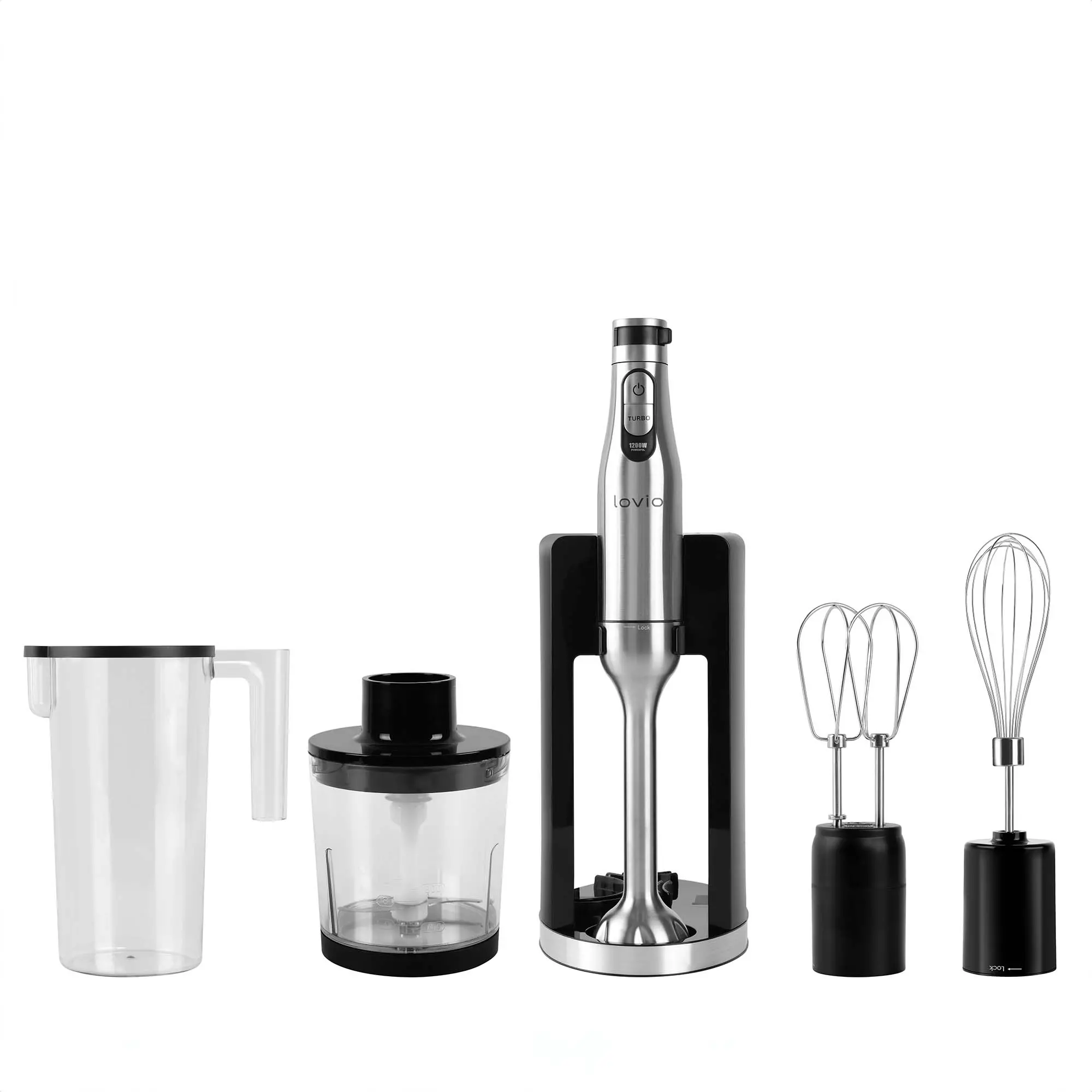 Lovio Home LVHBL001 1200W  Rozdrabniacz Końcówka do ubijania