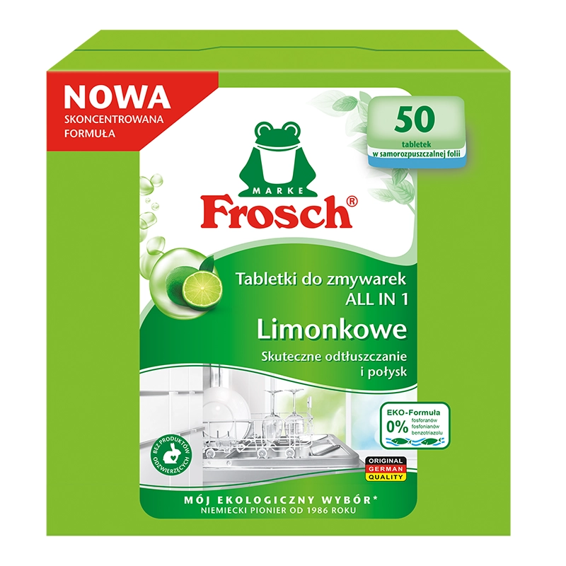 Frosch All in 1 limonkowe 50szt