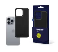 3mk Hardy Silky Leather MagCase do iPhone 16 Pro Max Czarny
