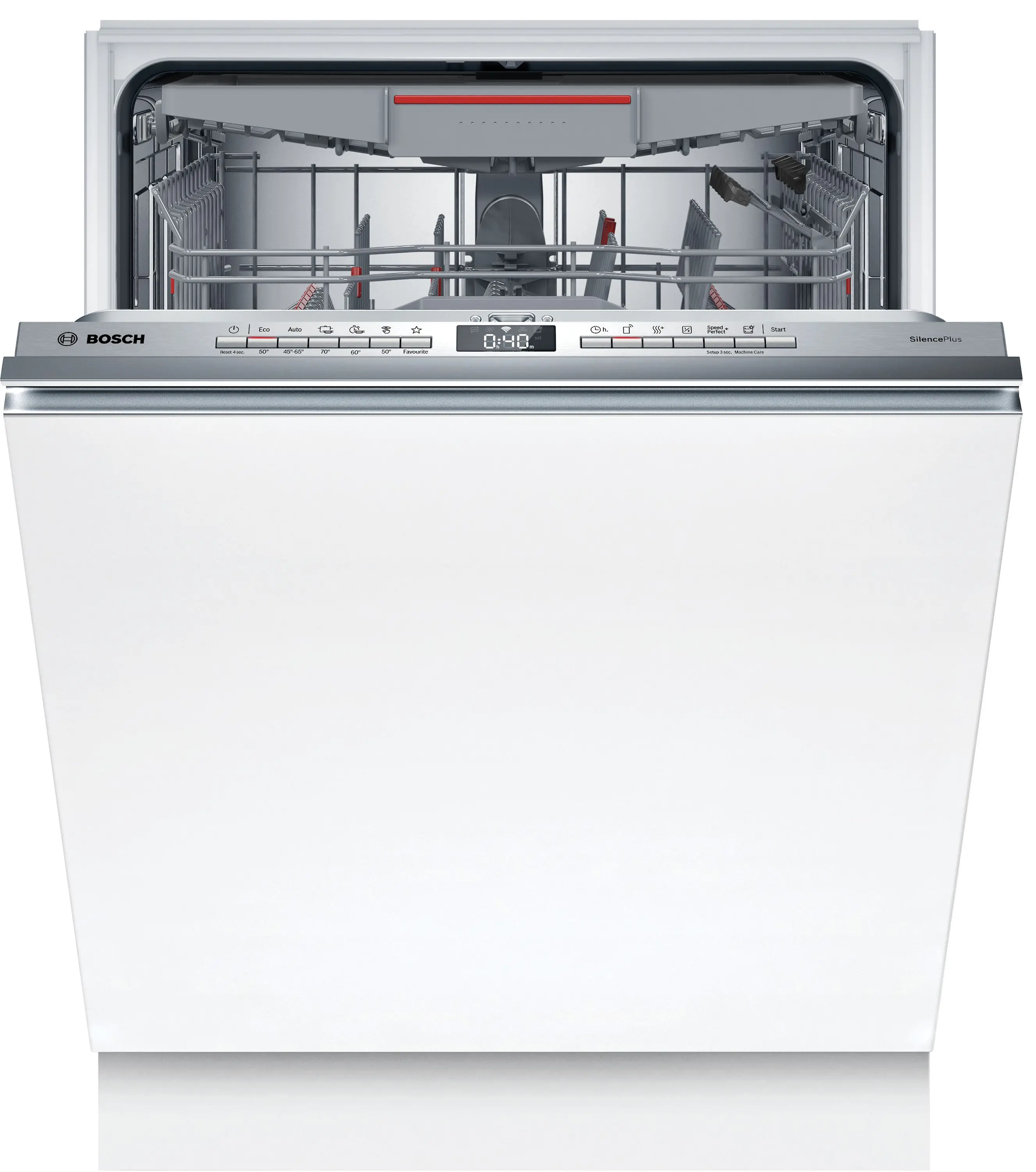 Bosch Serie 4 SMV4ECX27E 59,8cm Automatyczne otwieranie drzwi Szuflada na sztućce Zdalne sterowanie