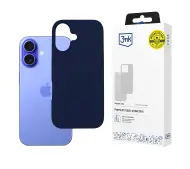 3mk Silicone Case do iPhone 16 Plus Czarny