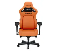 Anda Seat Kaiser 4 XL Gamingowy do 200kg Skóra Eco Pomarańczowy