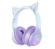Onikuma B90 RGB Nauszne Niebiesko-fioletowy