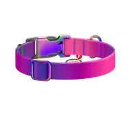 Waudog nylonowa z kodem QR rozmiar L Gradient fioletowy