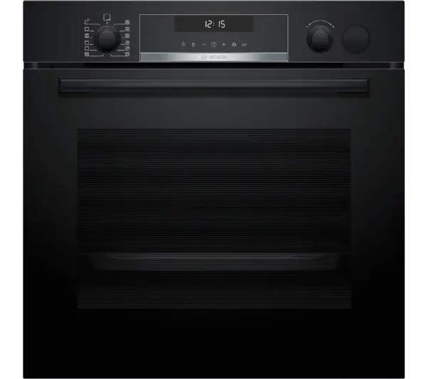 Bosch Serie 6 HRG578CB7 Termoobieg AirFry Termosonda Zdalne sterowanie Czarny