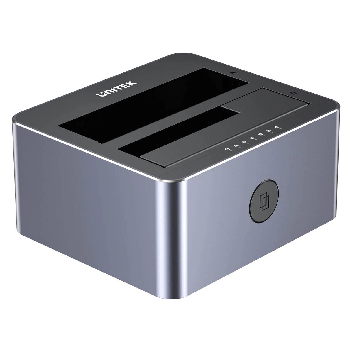 Unitek Y-3027GY01-EU do Dysków 2 x SATA 2,5''/3,5'' USB-C 10Gbps Szary