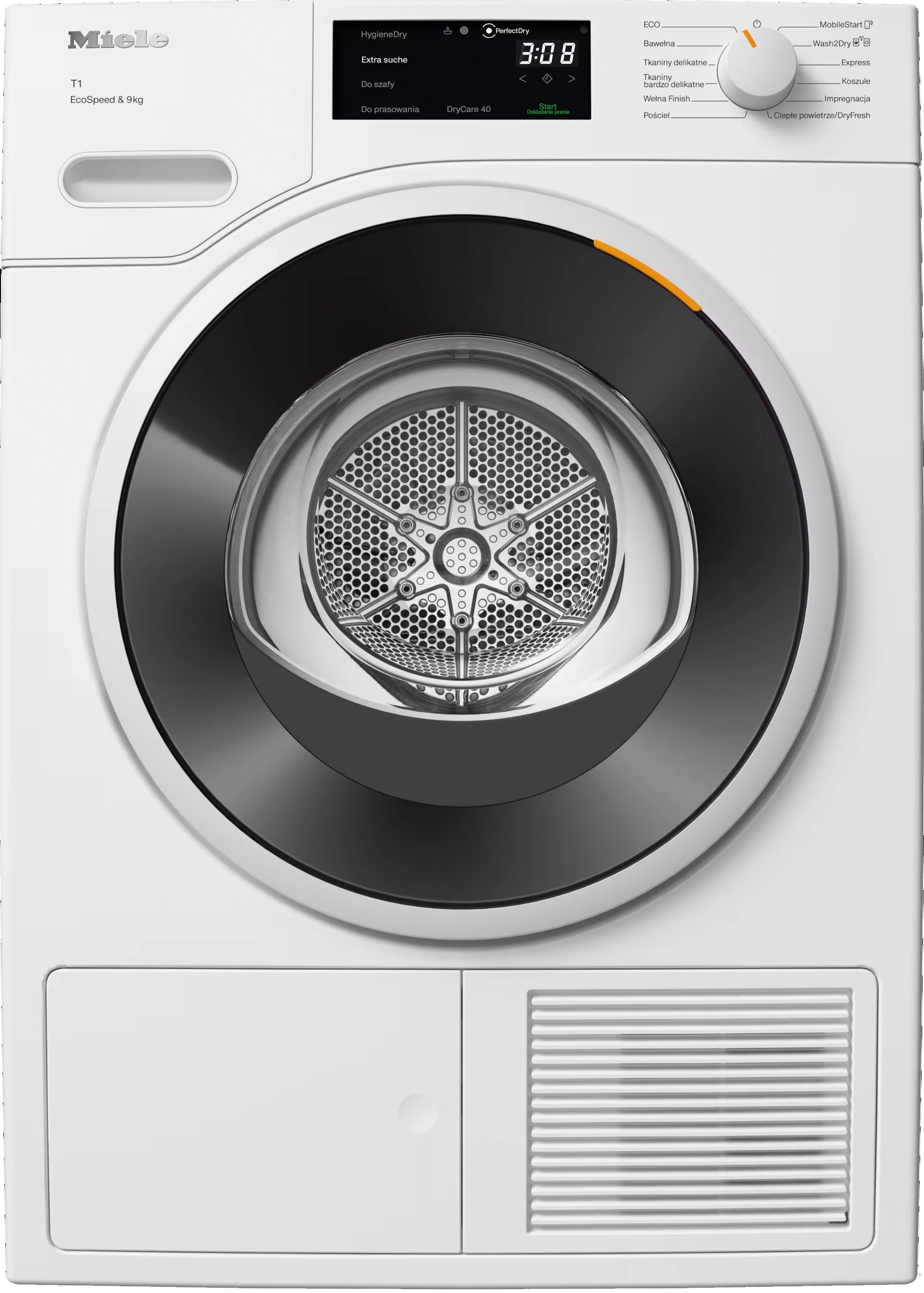 Miele TWD640WP EcoSpeed 64,3cm 9kg Zdalne sterowanie