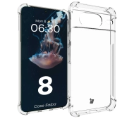 Bizon Elastyczne Salpa do Google Pixel 8 Przezroczysty