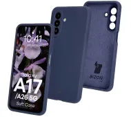 Bizon Soft do Galaxy A26 5G/A17 5G Granatowy