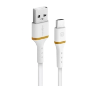 Reinston EK15ACB USB-A do USB-C 1,5m Biały